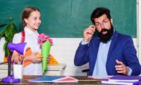 Students Unbraiding Teachers Hair Leads